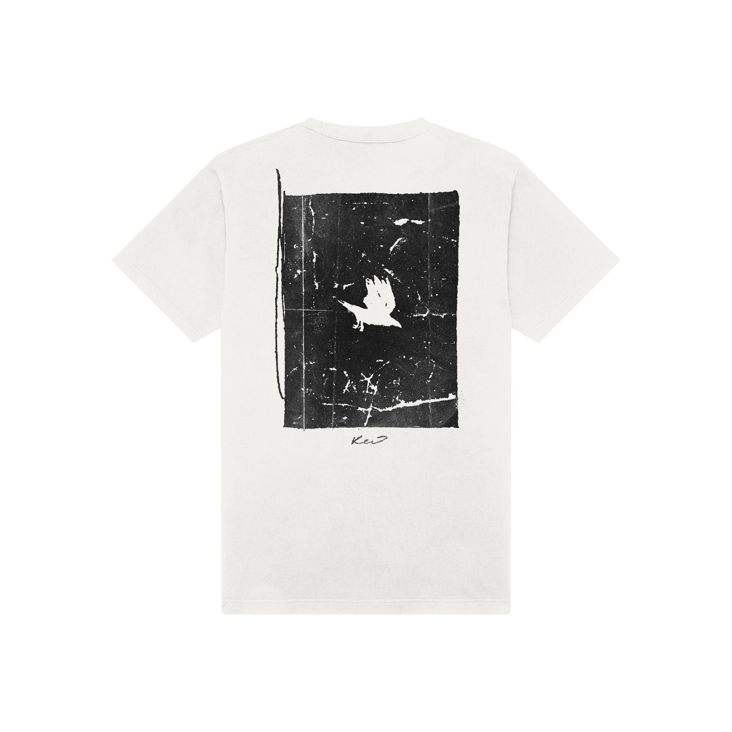 Keo 'Crow' White T-Shirt