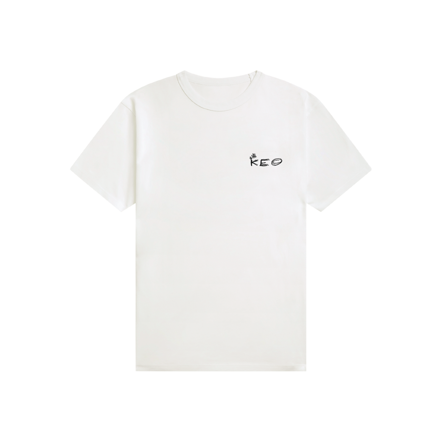 Keo 'Crow' White T-Shirt