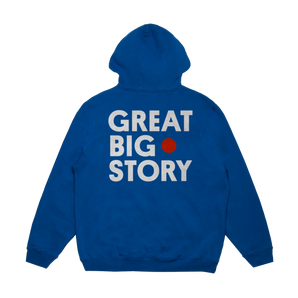 Blue Logo Hoodie